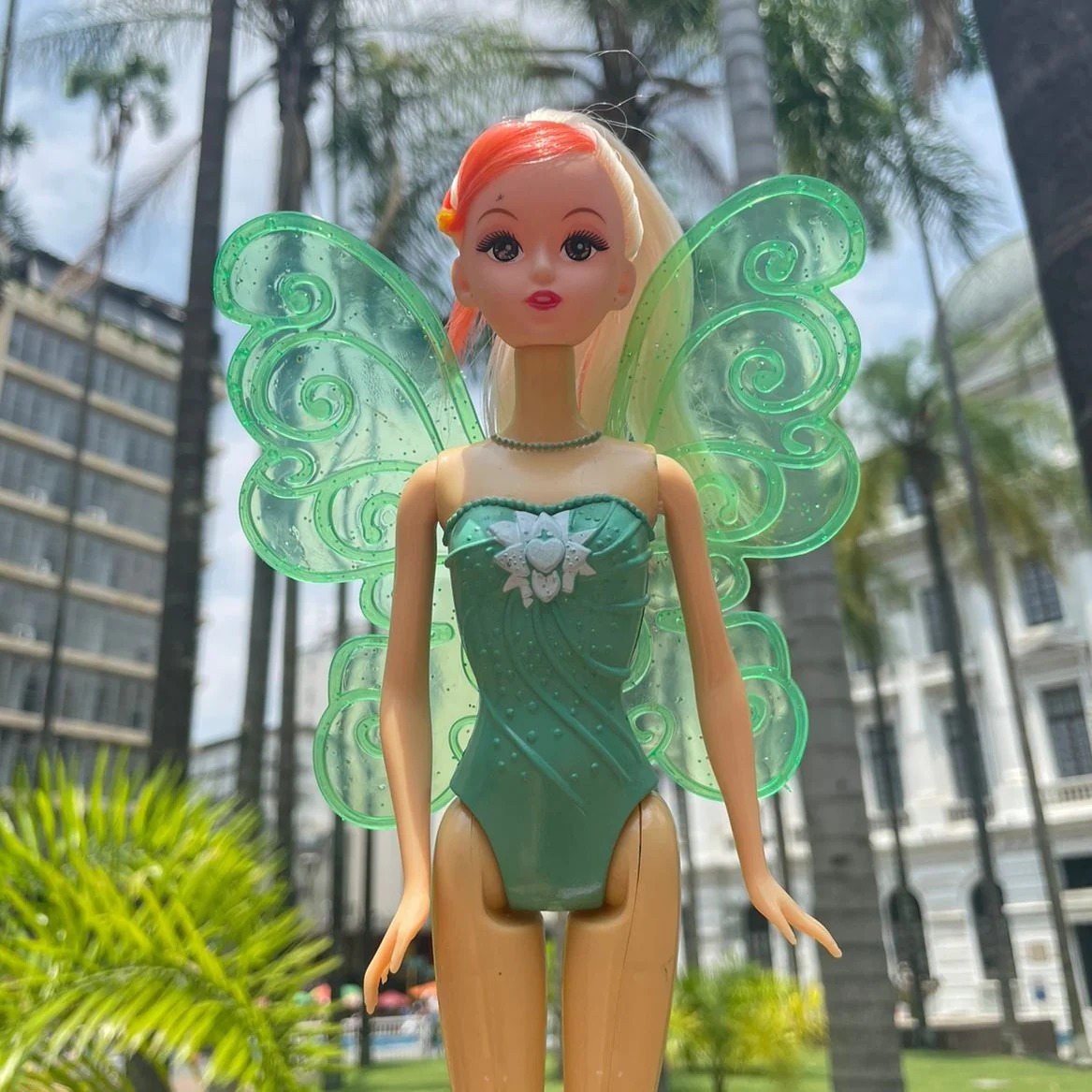 Hada Con Alas Y Accesorios